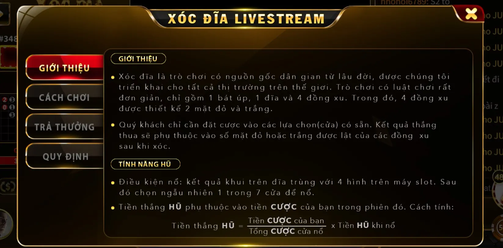 Cách chơi xóc đĩa live B52 club
