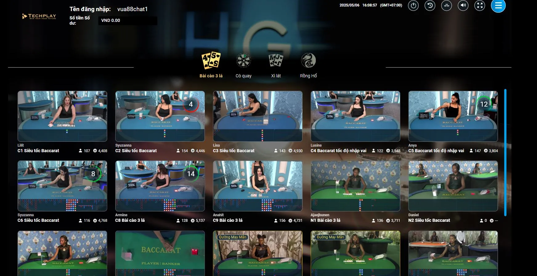 Lý do nên chọn chơi Baccarat B52club