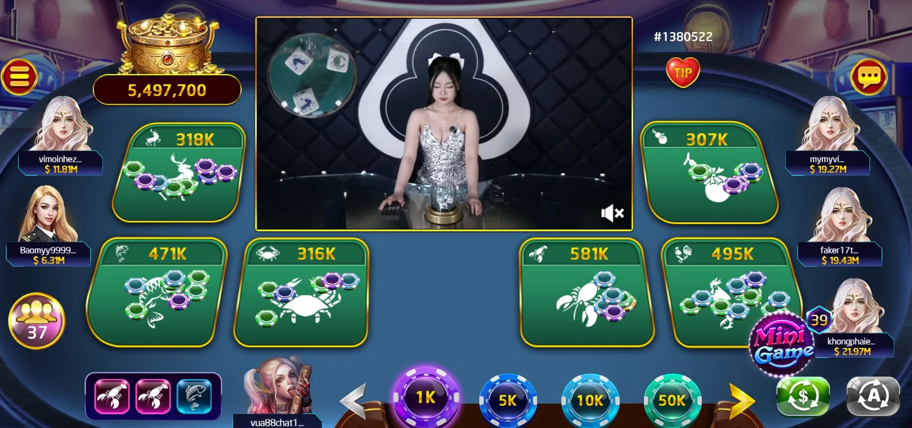 Giới thiệu Bầu cua tại Vua88